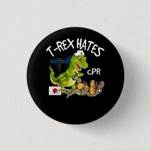 T-Rex hasst CPR Dinosaurier Funny Nurse Rescue Inj Button