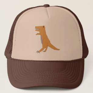 T. Rex hat Truckerkappe