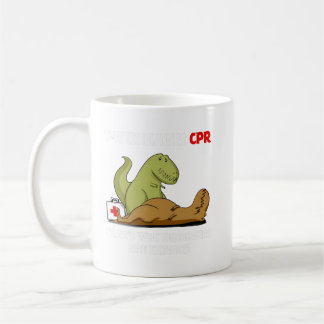 T-REX HATES CPR-TASSE KAFFEETASSE