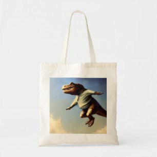 T Rex Jumping Tragetasche