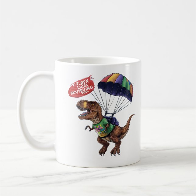 T-Rex Kaffeetasse (Links)