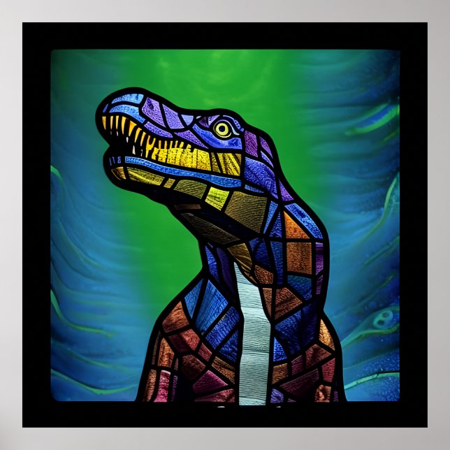 T-Rex King of the Dinosaurier Poster (Vorne)