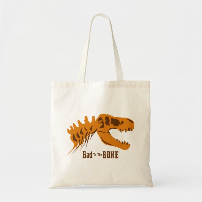 T-Rex-Knochen Tragetasche (Vorne)