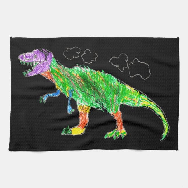 T-Rex Küchentuch (Horizontal)