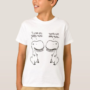 T-rex Liebe T-Shirt