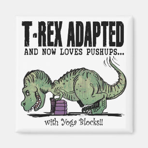 T-Rex LiebenPushups Magnet