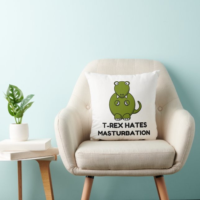 T Rex Masturbation Kissen | Zazzle.ch T Rex Masturbation Kissen | Zazzle.ch