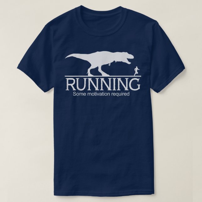 T-Rex mit einer Motivation, die 1554 erforderlich  T-Shirt (Design vorne)