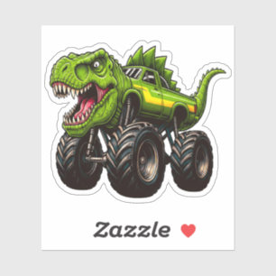 T-Rex-Monstertruck Aufkleber