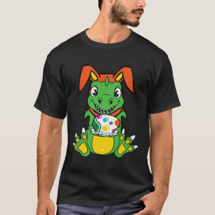 T Rex Oaster Bunny Dinosaur Basket Stuffer Funny K T-Shirt