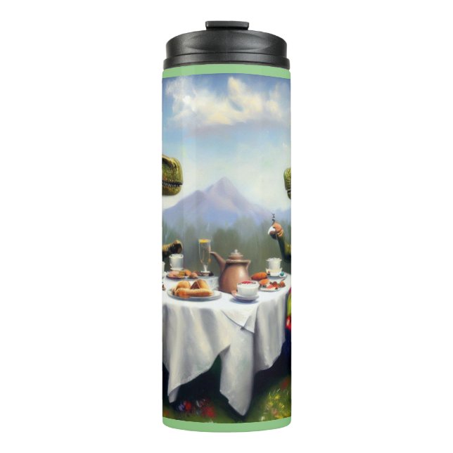 T Rex Picnic Thermosbecher (Vorderseite)