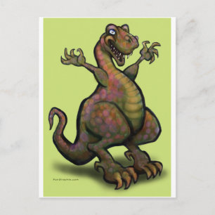 T-Rex Postkarte