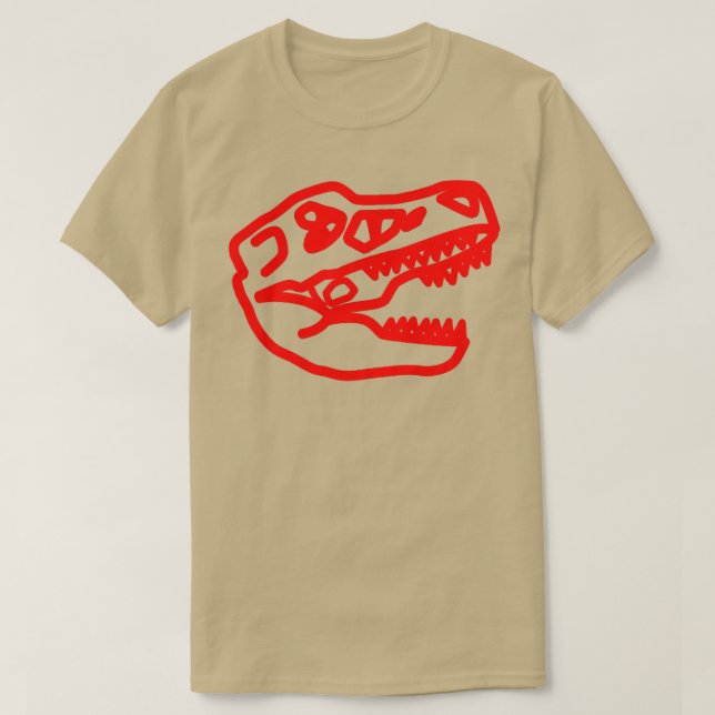 T Rex Red T-Shirt (Design vorne)