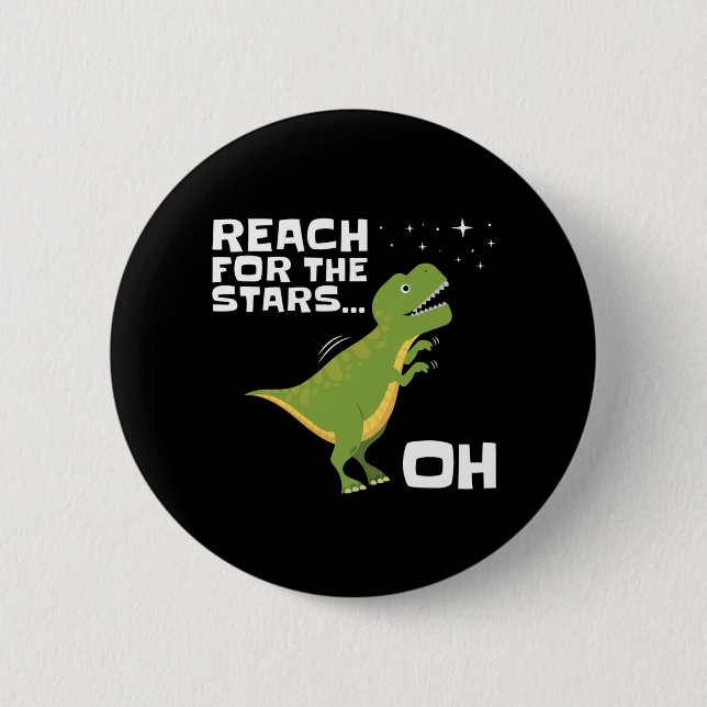 T-Rex Reichweite für die Sterne Gewitterte Kurze W Button (Vorderseite)
