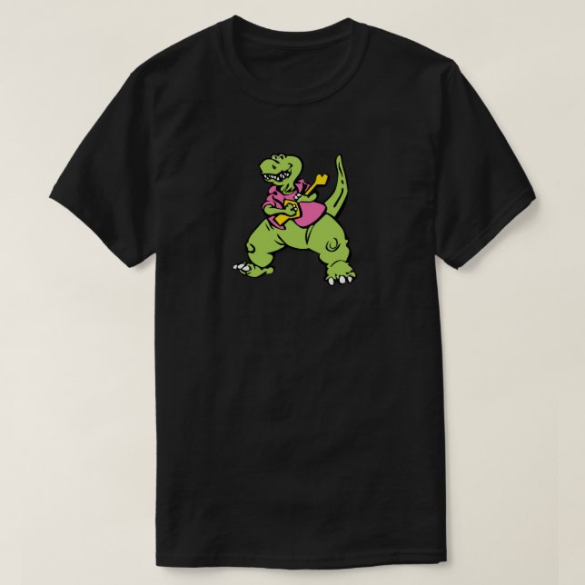 T-Rex Rocks! T-Shirt (Design vorne)