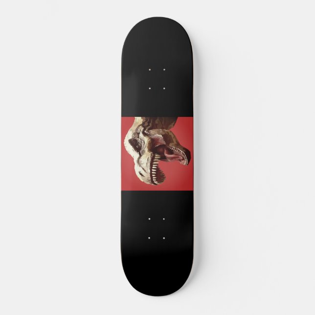 T-Rex-Skateboard Skateboard (Vorderseite)