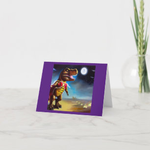 T Rex Space Opera Hero Karte