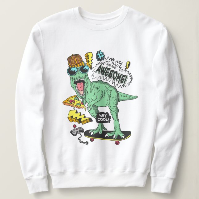 T-Rex Sweatshirt (Design vorne)
