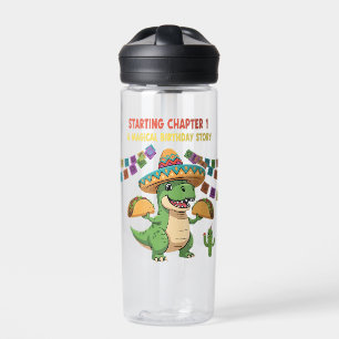 T-Rex Taco Fiesta 1. Geburtstag   Neues Kapitel be Trinkflasche