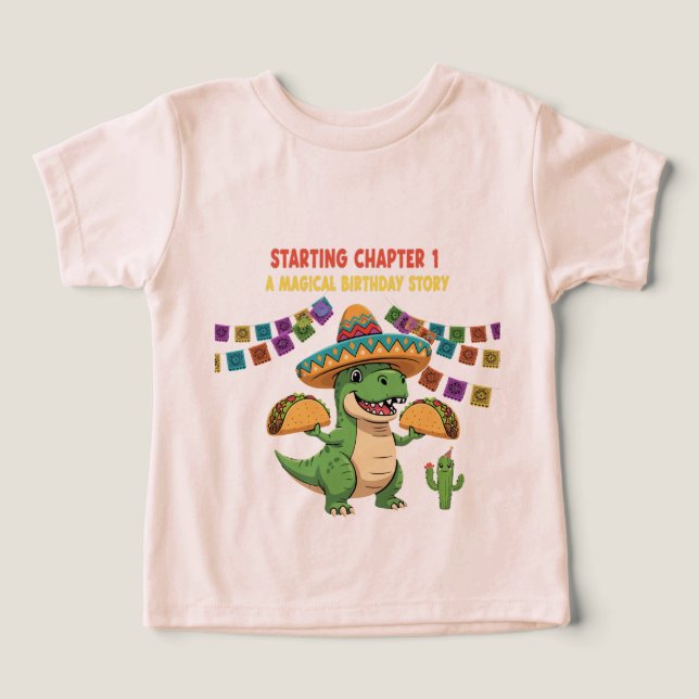T-Rex Taco Fiesta | Beginn des Kapitels (Design Vorderseite)