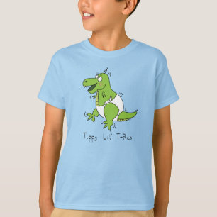 T-Rex Tippy Baby Dinosaur T-shirt du garçon