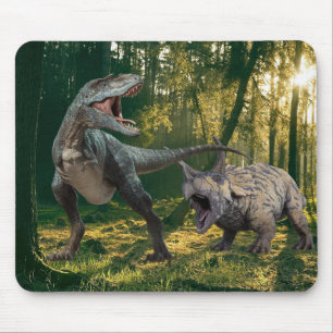 T.Rex-Triceratops Mousepad