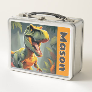 T-Rex Tyrannosaurus Rex Dinosaur Metall Brotdose