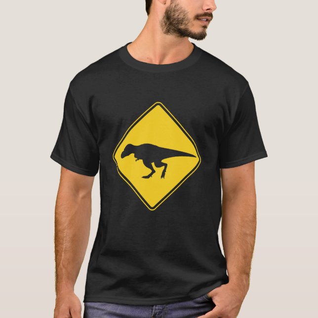 T-Rex Überfahrt-Shirt T-Shirt (Vorderseite)