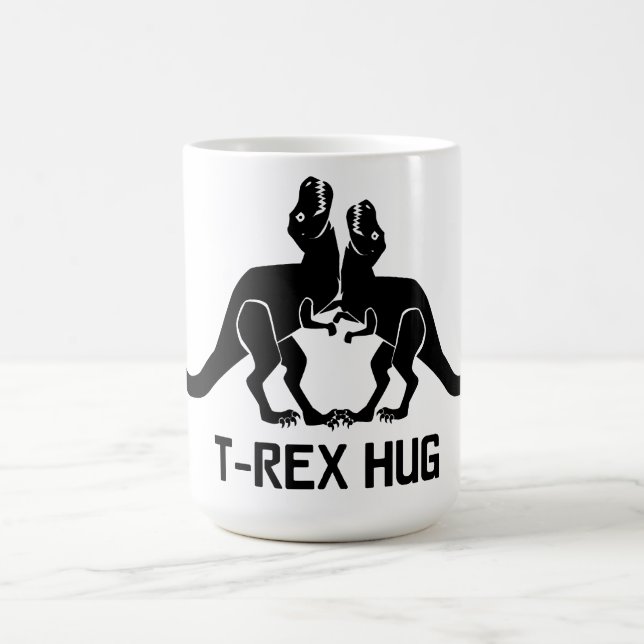 T-Rex Umarmungs-Tasse Kaffeetasse (Mittel)