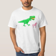 T-Rex und Einhorn