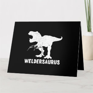 T Rex Welding Tyrannosaurus Rex Welding Dinosaurie Karte