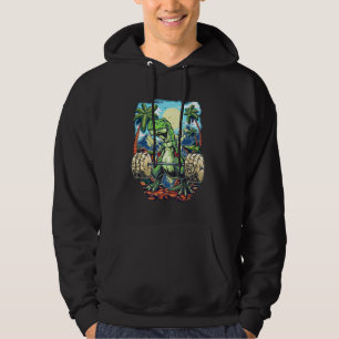 T-Rex Workout Dinosaurier Gym Bodybuildin Hoodie