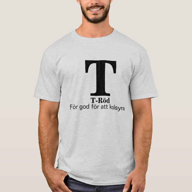 T-Röd T-Shirt (Vorderseite)