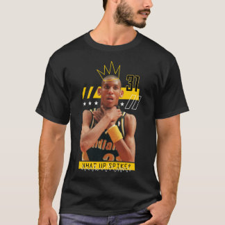 T-S classique T-shirt de basket-ball Reggie Miller