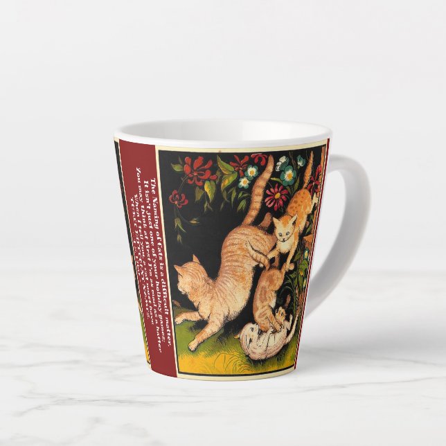 T.S. Eliot Cat Tasse (Rechte Ecke)