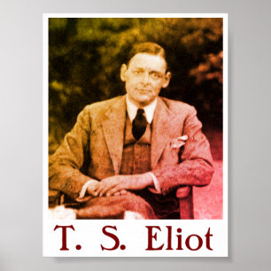 T. S. Eliot Poster