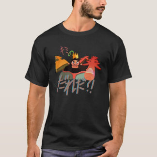 T-shirt だれだ de、 de キミの王様 ? !
