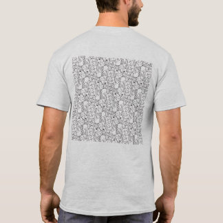 T-SHIRT ウサギ・タイルのテセレーション(AL)Tシャツ