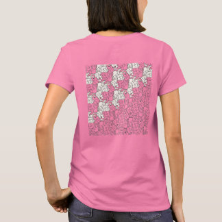 T-SHIRT ウサギ・タイルのテセレーション（WL）
