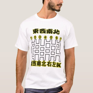 T-SHIRT 东西南北 ー003ーA M I D A
