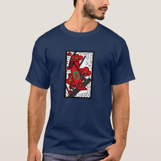 T-SHIRT 判じ物花札-かまわぬ