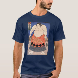 T-shirt 力 士, 国 芳 Sumo Wrestler, Kuniyoshi, Ukiyo-e