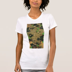 T-shirt 動 植 綵 絵(23)池 群 ,  de  辺