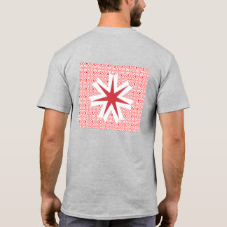 T-shirt 北海道旗 オリジナルプリント Tシャツ hokkaido japan