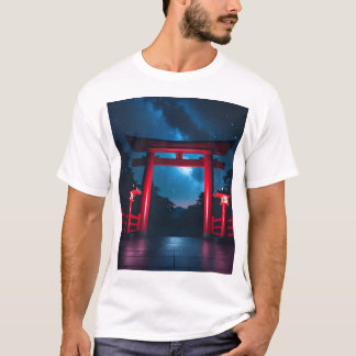 T-shirt 「天の川の鳥居（Torii of the Milky Way）」