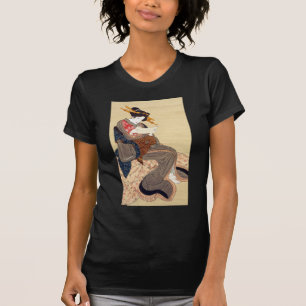 T-shirt 女, 国 Femme 貞, Kunisada, Ukiyo-e