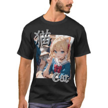 学校に通う猫耳娘