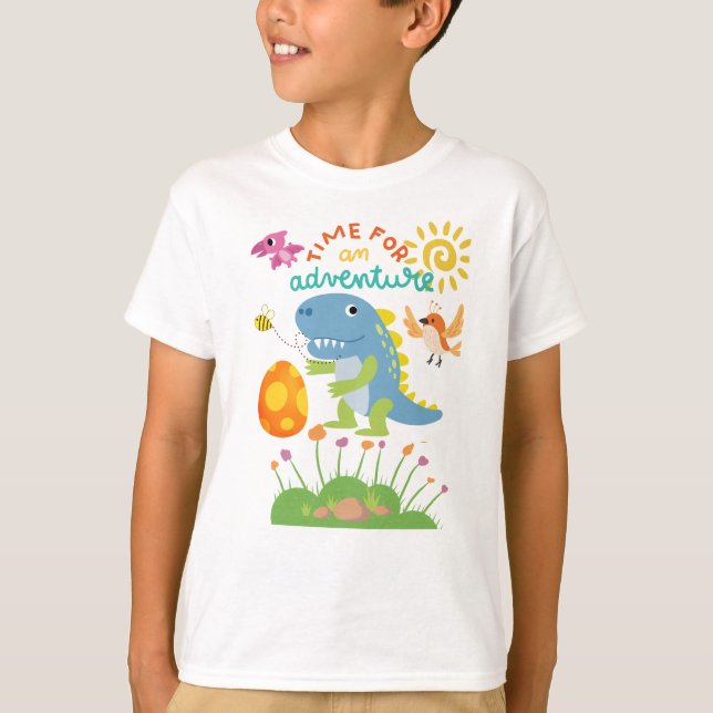 T-SHIRT 恐竜キッズTシャツ (Devant)