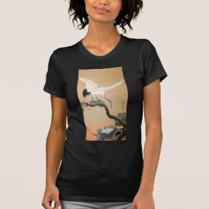 T-shirt 松に鶴, grue de 古邨 sur le pin, Koson, Ukiyo-e