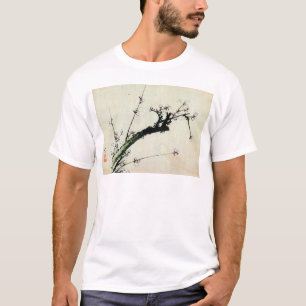 T-shirt 梅 花, 北 Fleurs 斎 de prunes, Hokusai, Ukiyo-e